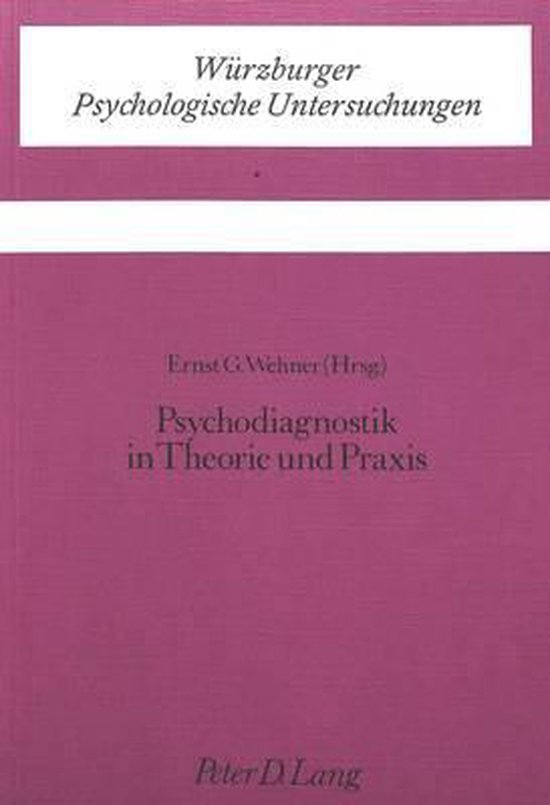 Psychodiagnostik in Theorie Und Praxis - cover