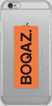 BOQAZ. iPhone 6/6s hoesje - Labelized Collection - Orange print BOQAZ