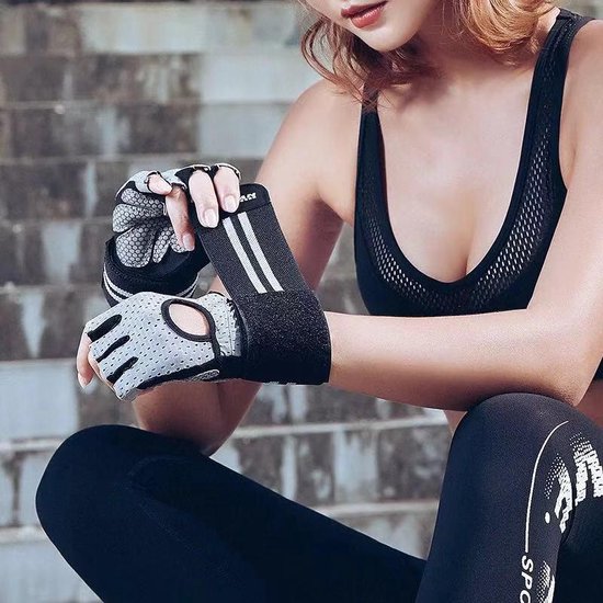 DURA Fitness Gloves - Fitness handschoenen - Gewichthefhandschoenen - Sporthandschoenen - Fit Sport - L - dura