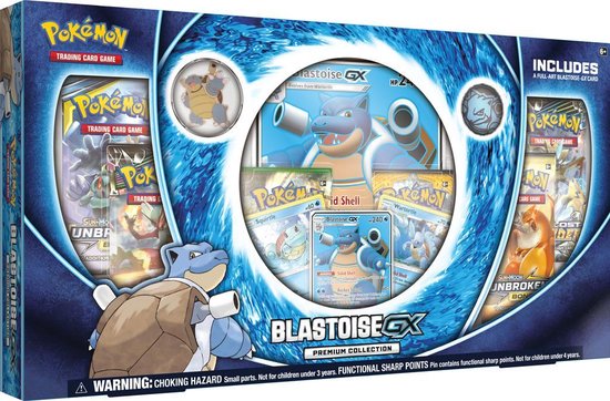 Persoonlijk val Maak een bed Pokémon Blastoise Premium GX Box - Pokémon Kaarten | Games | bol.com