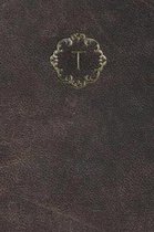 Monogram  T  Notebook