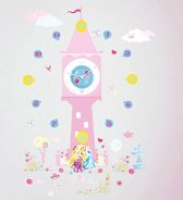 Disney Princess Tick Tock Clock - Sticker - multicolour