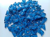 Mozaiek Steentjes Soft Triangles Turquoise