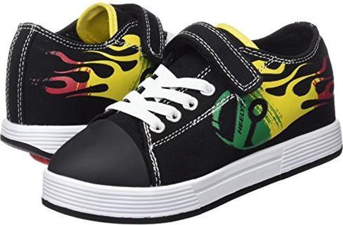 HEELYS spiffy maat 34 - zwart met vlam | bol.com