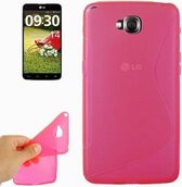 LG G Pro Lite Silicone Case s-style hoesje Roze