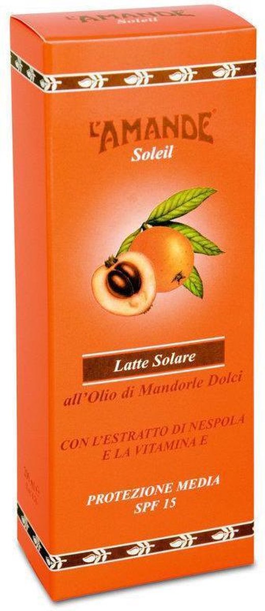 L'Amande Soleil SPF 15 - 200 ml - Zonnebrand lotion