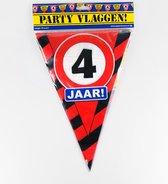 Paperdreams Party Vlaggen - 4 jaar