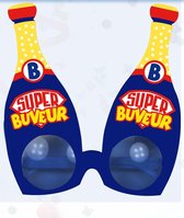 SUD TRADING - Super Buveur bril voor volwassenen - Accessoires > Brillen