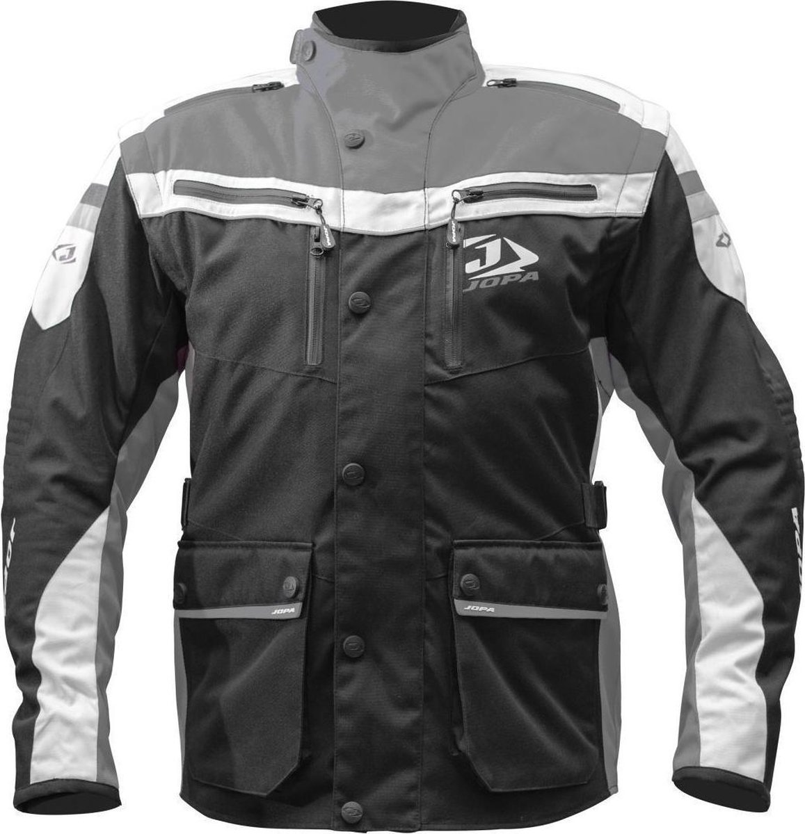 Jopa Enduro Jacket Iron Black-Grey M | bol