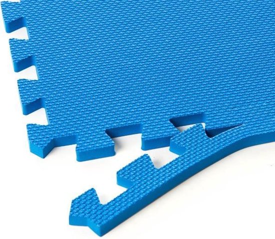 Speelmatten puzzeltegels Blauw - set van 4 | bol.com