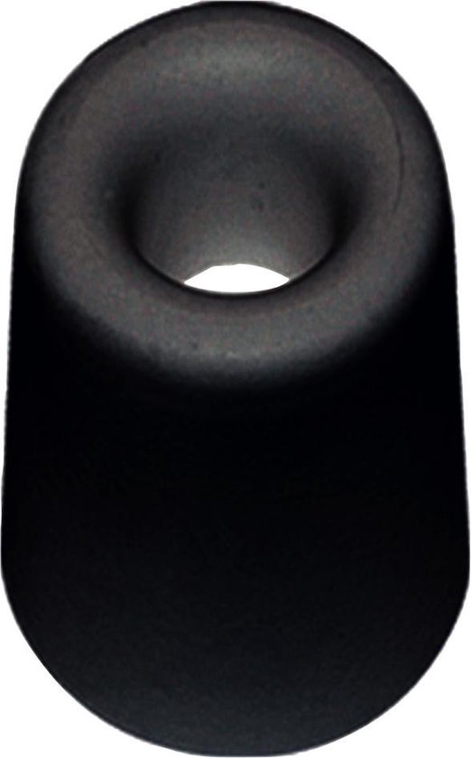 Deurbuffer zwart rubber 75x35mm | bol.com
