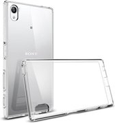"HoesjesMarkt - Sony Xperia Z5 Dun Transparante Silliconen Hoesje/ Cover/ Case (TPU), Schokabsorberend, Easy Fit, Protection"