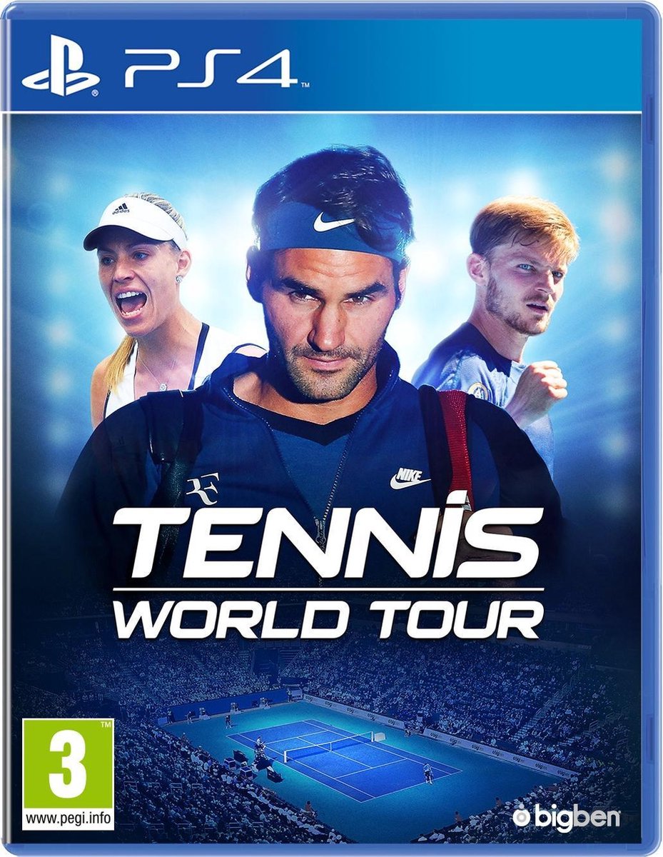 Tennis World Tour - PS4 - Bigben