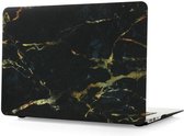 Hard Case Cover Marmer Zwart voor Macbook Pro 13 inch 2de generatie