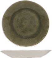 Cosy&Trendy Spirit Bordje - Ø15 cm - Olive - 6 stuks