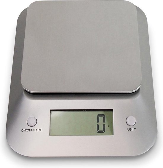 Vannons - Keukenweegschaal - Precisie weegschaal - Digitale Weegschaal tot  3000 gram 3... | bol.com