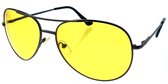 Nachtbril - Mistbril / autobril met gepolariseerde glazen (UV400)
