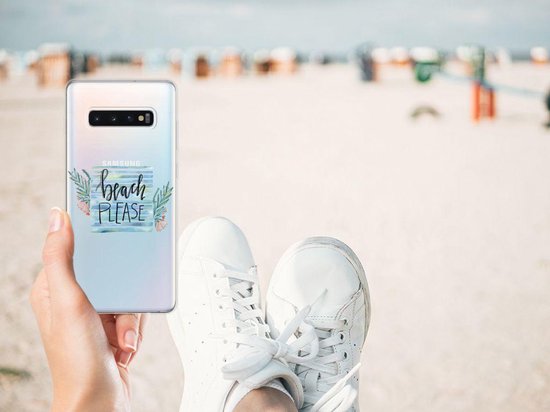 Coque Smartphone pour Samsung Galaxy S10 Plus Coque Boho Beach