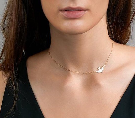 Collier Collection Bijoux 24/7 Vogel - 45cm - Doré