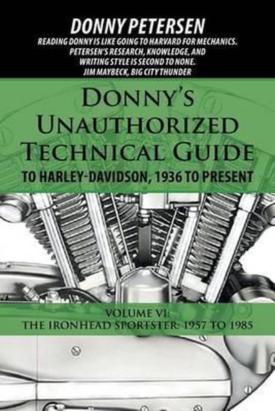 Donny's Unauthorized Technical Guide to Harley-davidson, 193 ... - cover