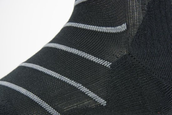 Sealskinz Classic Tall sock Fietssokken - Maat S/M - Black/Grey/White/Red - Sealskinz