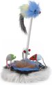 Beeztees Muizenfamilie - Kattenspeelgoed - Incl. Veer en Catnip - 15x15x25 cm