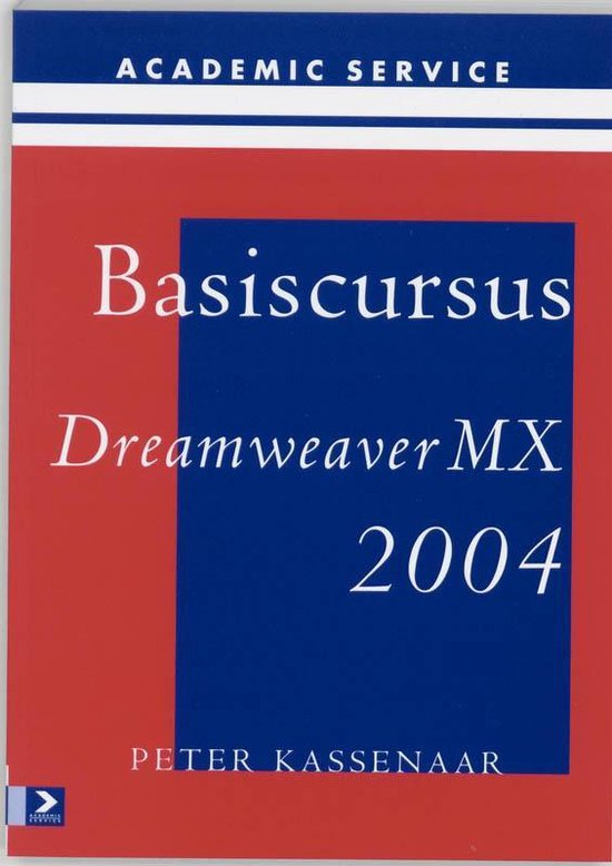 Cover van het boek 'Basiscursus Dreamweaver MX 2004'