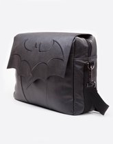 Batman Arkham Knight Messenger Bag Black Bat Flap