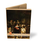 Kaartenmapje met 10 dubbele kaarten, Rembrandts Meesterwerken
