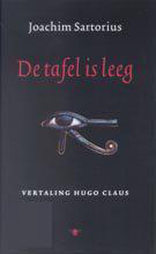 Cover van het boek 'De tafel is leeg'