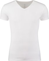 Saint Basics heren T-shirt V-hals Biologisch katoen  - L  - Wit