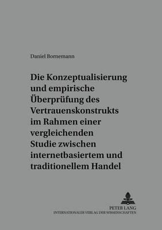 Markt Und Konsum-Die Konzeptualisierung Und Empirische Ueber ... - cover