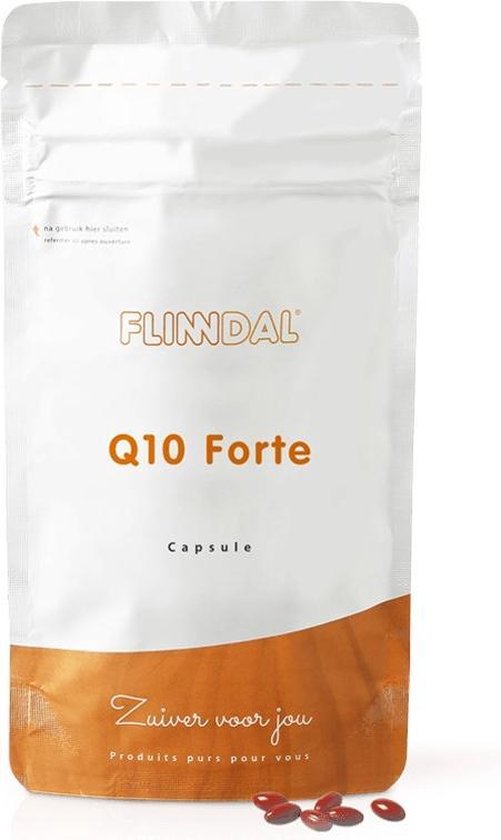 Flinndal Q10 Forte 30 capsules Hoog gedoseerd, met vitamine B2 voor