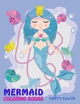 Mermaid Coloring Books Party Favor