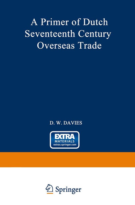 History (R0) - A Primer of Dutch Seventeenth Century Oversea ... - cover