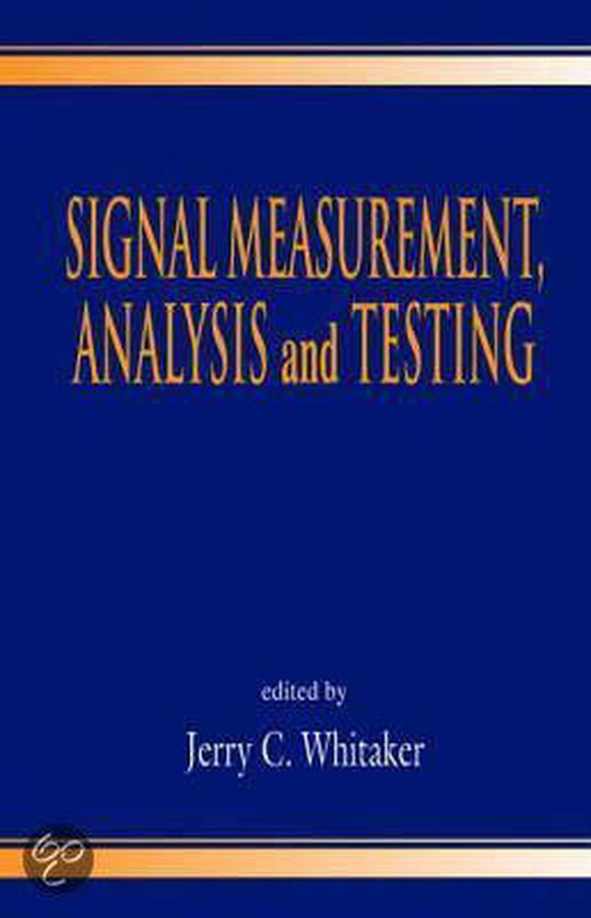 Signal Measurement, Analysis And Testing