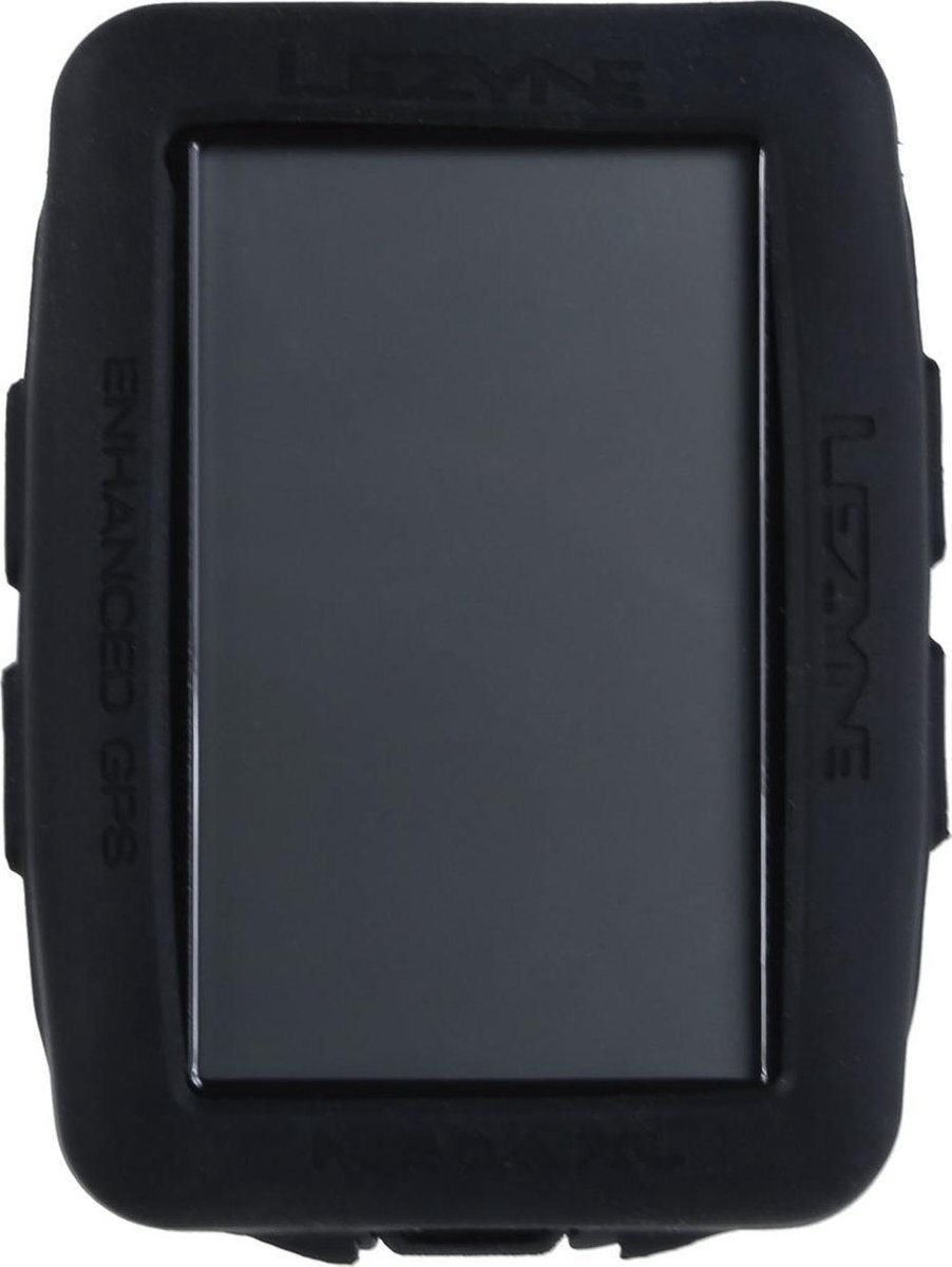 Lezyne Mega XL GPS Cover - Siliconen hoesje voor Lezyne Mega XL GPS - Zwart