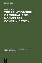 Contributions to the Sociology of Language [CSL]25-The Relationship of Verbal and Nonverbal Communication