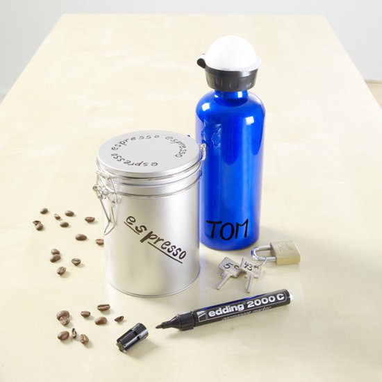 edding 500 Permanentmarker 100% Gerecycled Breed Beitelpunt 2 - 7 mm Zwart Navulbaar Waterbestendig | Viking Direct NL edding 500 Permanentmarker 100% Gerecycled Breed Beitelpunt 2 - 7 mm Zwart Navulbaar Waterbestendig | Viking Direct NL