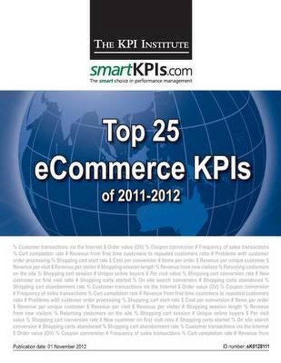 Top 25 eCommerce KPIs of 2011-2012 - cover