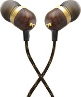 House of Marley Smile Jamaica brass oortjes - oordopjes met microfoon en 1knopsbediening