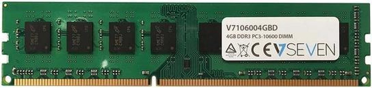 RAM geheugen V7 V7106004GBD 4 GB DDR3
