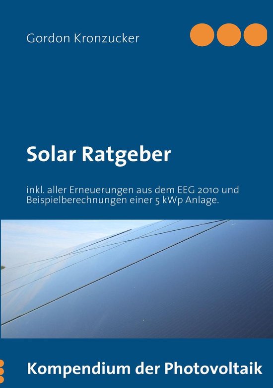 Solar Ratgeber - cover