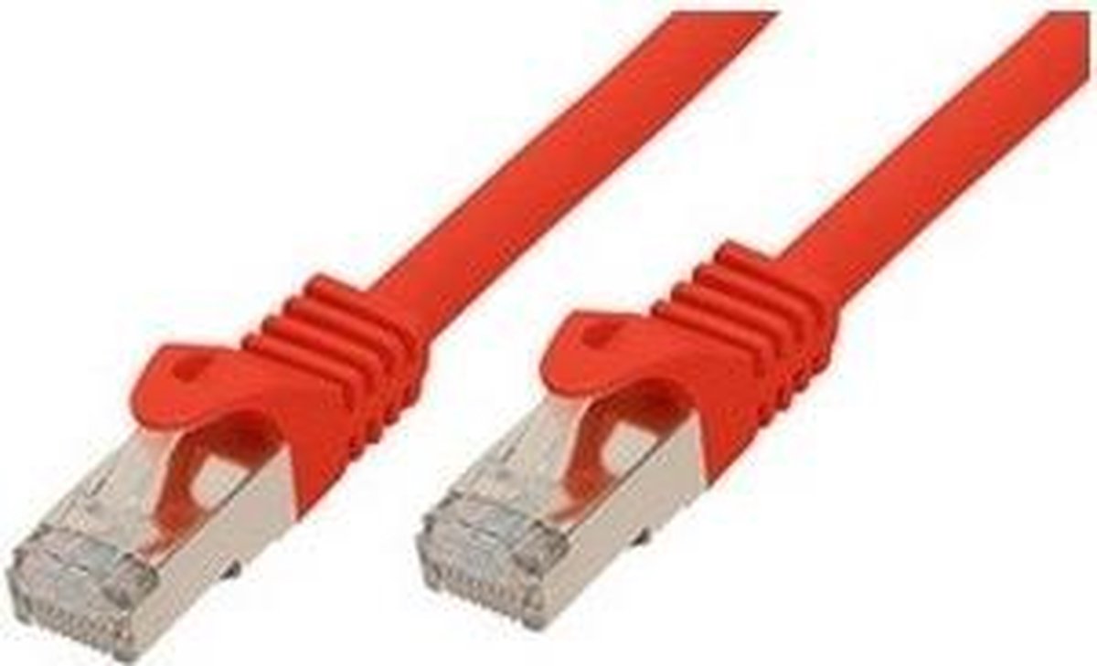 shiverpeaks BASIC-S netwerkkabel Rood 2 m Cat7 S/FTP (S-STP)