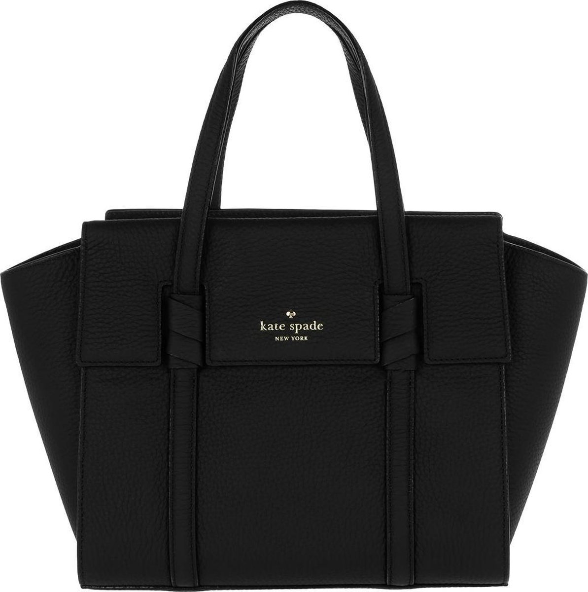 Kate Spade New York Small Abigail Satchel Bag Black