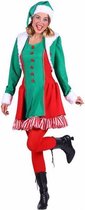 Kerstelf kostuum voor dames - Santa's helper maat XS