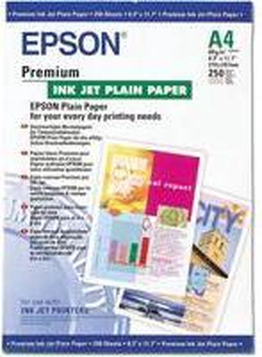 Epson Bright White Inkjet Paper A4 500 Vellen