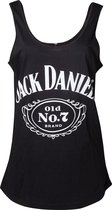 Jack Daniels - Ladies Black Tanktop Lower Back - S