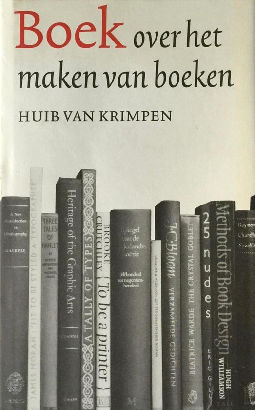 BOEK over het maken van boeken - cover