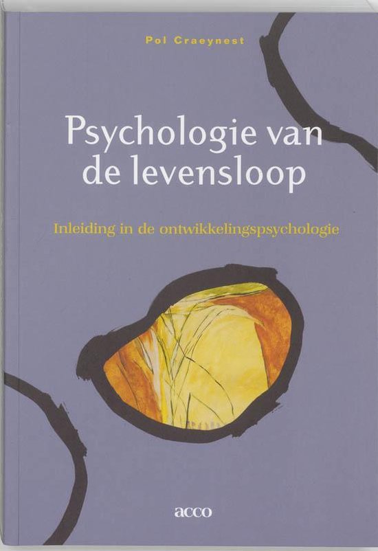 Psychologie van de levensloop - cover